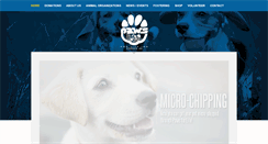 Desktop Screenshot of pawsforlifeinc.com